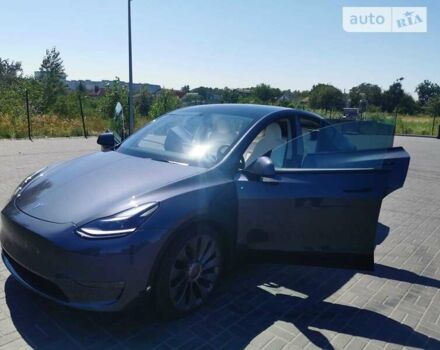 Сірий Тесла Model Y, об'ємом двигуна 0 л та пробігом 3 тис. км за 45500 $, фото 18 на Automoto.ua