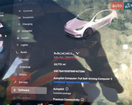 Серый Тесла Model Y, объемом двигателя 0 л и пробегом 33 тыс. км за 2750 $, фото 8 на Automoto.ua