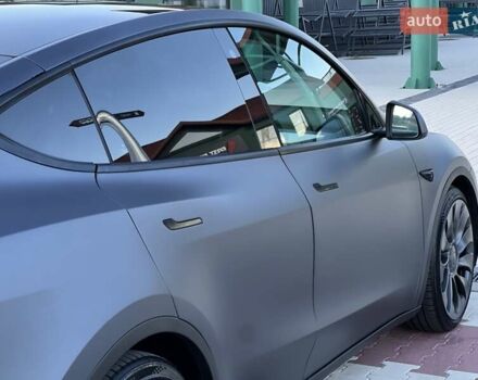 Серый Тесла Model Y, объемом двигателя 0 л и пробегом 25 тыс. км за 27000 $, фото 28 на Automoto.ua