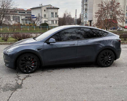 Серый Тесла Model Y, объемом двигателя 0 л и пробегом 82 тыс. км за 26500 $, фото 9 на Automoto.ua
