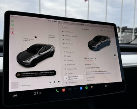 Серый Тесла Model Y, объемом двигателя 0 л и пробегом 26 тыс. км за 28900 $, фото 37 на Automoto.ua