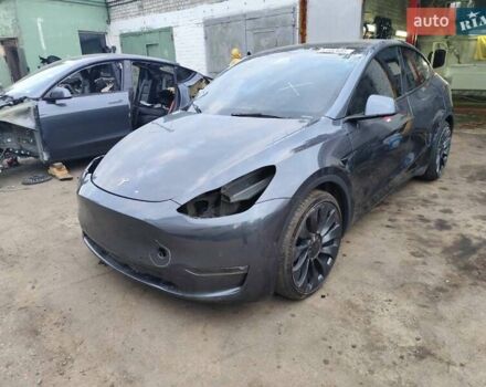 Тесла Model Y 2022 в Харькове на Automoto.ua Серый Тесла Model Y, объемом двигателя 0 л и пробегом 45 тыс. км за 28300 $, фото 24 на Automoto.ua