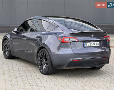 Серый Тесла Model Y, объемом двигателя 0 л и пробегом 109 тыс. км за 26900 $, фото 10 на Automoto.ua