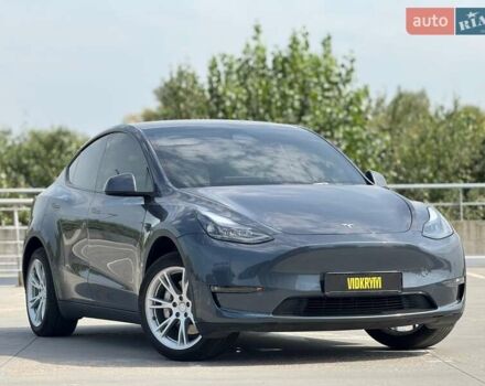Тесла Model Y 2022 в Киеве на Automoto.ua Серый Тесла Model Y, объемом двигателя 0 л и пробегом 28 тыс. км за 29300 $, фото 4 на Automoto.ua