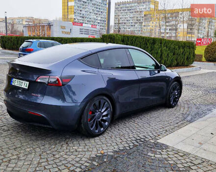 Тесла Model Y 2022 у Дніпро (Дніпропетровську) на Automoto.ua Сірий Тесла Model Y, об'ємом двигуна 0 л та пробігом 38 тис. км за 35000 $, фото 3 на Automoto.ua