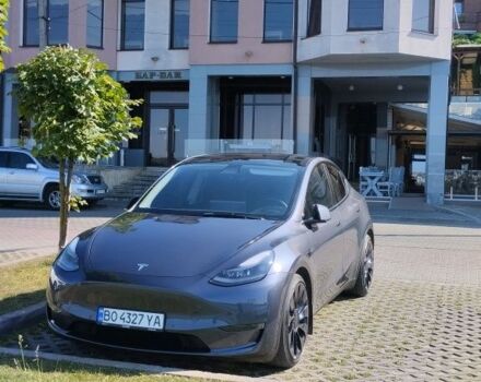 Тесла Model Y 2022 у Тернополі на Automoto.ua Сірий Тесла Model Y, об'ємом двигуна 0 л та пробігом 12 тис. км за 26000 $, фото 11 на Automoto.ua