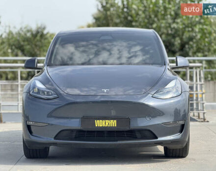 Тесла Model Y 2022 в Киеве на Automoto.ua Серый Тесла Model Y, объемом двигателя 0 л и пробегом 28 тыс. км за 29300 $, фото 2 на Automoto.ua