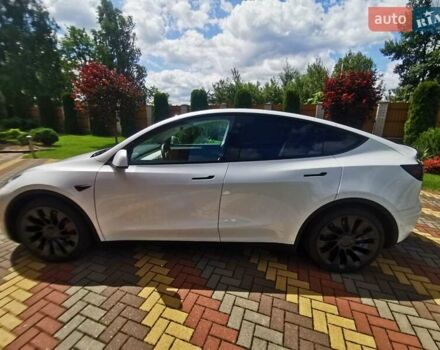 Серый Тесла Model Y, объемом двигателя 0 л и пробегом 4 тыс. км за 32999 $, фото 8 на Automoto.ua