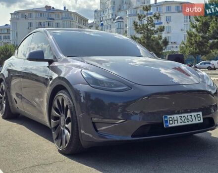 Серый Тесла Model Y, объемом двигателя 0 л и пробегом 34 тыс. км за 27500 $, фото 12 на Automoto.ua