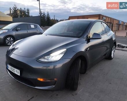 Серый Тесла Model Y, объемом двигателя 0 л и пробегом 74 тыс. км за 26999 $, фото 20 на Automoto.ua