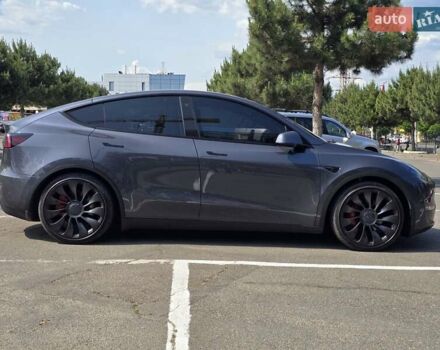 Серый Тесла Model Y, объемом двигателя 0 л и пробегом 34 тыс. км за 27500 $, фото 18 на Automoto.ua