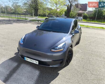 Серый Тесла Model Y, объемом двигателя 0 л и пробегом 77 тыс. км за 30999 $, фото 7 на Automoto.ua