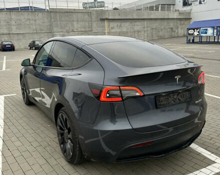 Серый Тесла Model Y, объемом двигателя 0 л и пробегом 58 тыс. км за 28500 $, фото 19 на Automoto.ua