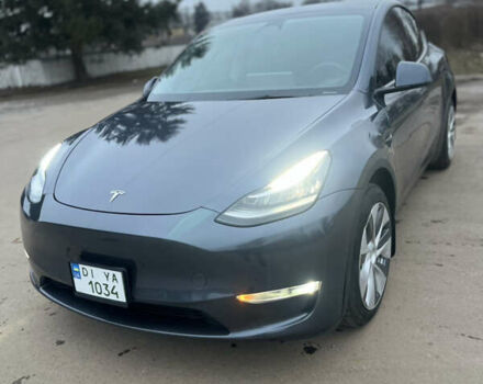 Серый Тесла Model Y, объемом двигателя 0 л и пробегом 48 тыс. км за 29000 $, фото 10 на Automoto.ua