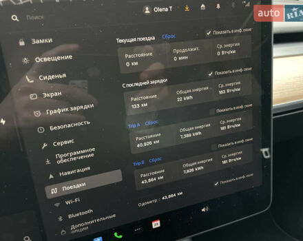 Серый Тесла Model Y, объемом двигателя 0 л и пробегом 44 тыс. км за 29900 $, фото 25 на Automoto.ua