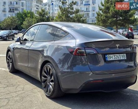 Серый Тесла Model Y, объемом двигателя 0 л и пробегом 34 тыс. км за 27500 $, фото 7 на Automoto.ua
