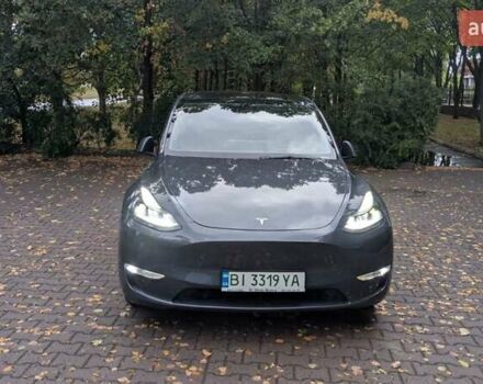 Серый Тесла Model Y, объемом двигателя 0 л и пробегом 115 тыс. км за 26500 $, фото 1 на Automoto.ua