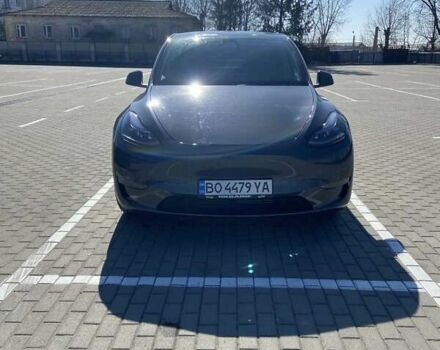 Серый Тесла Model Y, объемом двигателя 0 л и пробегом 32 тыс. км за 27500 $, фото 15 на Automoto.ua