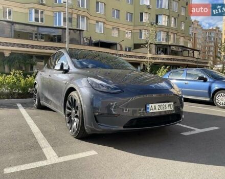 Серый Тесла Model Y, объемом двигателя 0 л и пробегом 44 тыс. км за 33000 $, фото 7 на Automoto.ua
