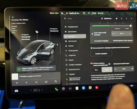 Серый Тесла Model Y, объемом двигателя 0 л и пробегом 156 тыс. км за 24900 $, фото 19 на Automoto.ua