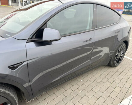Серый Тесла Model Y, объемом двигателя 0 л и пробегом 58 тыс. км за 28500 $, фото 13 на Automoto.ua