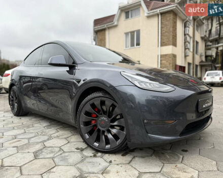 Серый Тесла Model Y, объемом двигателя 0 л и пробегом 53 тыс. км за 28000 $, фото 13 на Automoto.ua