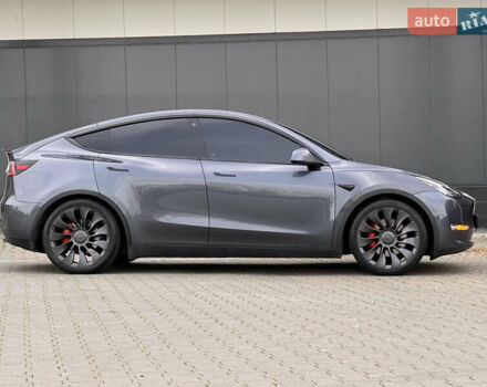 Серый Тесла Model Y, объемом двигателя 0 л и пробегом 109 тыс. км за 26900 $, фото 6 на Automoto.ua