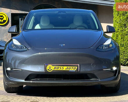 Серый Тесла Model Y, объемом двигателя 0 л и пробегом 160 тыс. км за 26750 $, фото 1 на Automoto.ua