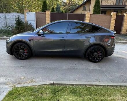 Серый Тесла Model Y, объемом двигателя 0 л и пробегом 28 тыс. км за 32999 $, фото 8 на Automoto.ua