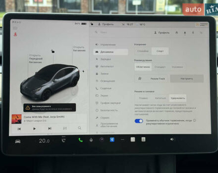 Серый Тесла Model Y, объемом двигателя 0 л и пробегом 27 тыс. км за 27500 $, фото 26 на Automoto.ua
