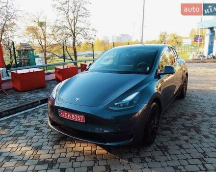 Тесла Model Y 2022 у Києві на Automoto.ua Сірий Тесла Model Y, об'ємом двигуна 0 л та пробігом 95 тис. км за 22700 $, фото 20 на Automoto.ua