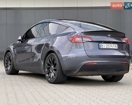 Серый Тесла Model Y, объемом двигателя 0 л и пробегом 109 тыс. км за 26900 $, фото 11 на Automoto.ua