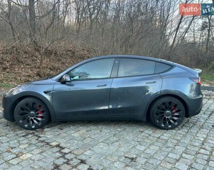 Серый Тесла Model Y, объемом двигателя 0 л и пробегом 53 тыс. км за 31500 $, фото 2 на Automoto.ua
