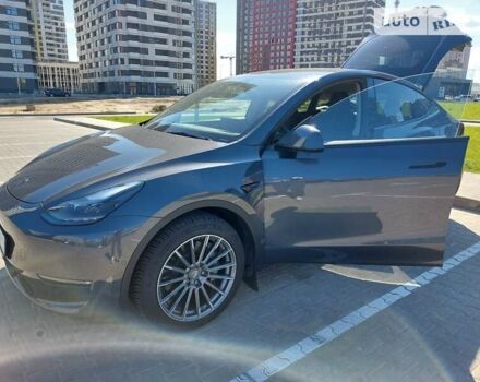 Серый Тесла Model Y, объемом двигателя 0 л и пробегом 37 тыс. км за 43000 $, фото 17 на Automoto.ua