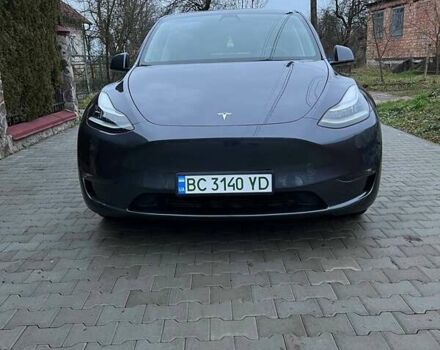 Серый Тесла Model Y, объемом двигателя 0 л и пробегом 84 тыс. км за 24400 $, фото 3 на Automoto.ua