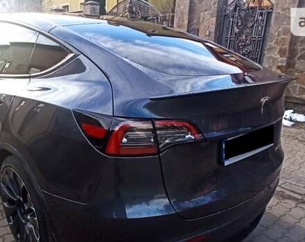 Серый Тесла Model Y, объемом двигателя 0 л и пробегом 35 тыс. км за 29950 $, фото 30 на Automoto.ua