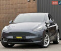 Серый Тесла Model Y, объемом двигателя 0 л и пробегом 28 тыс. км за 28350 $, фото 1 на Automoto.ua