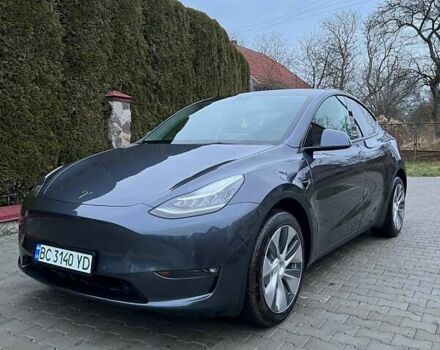 Серый Тесла Model Y, объемом двигателя 0 л и пробегом 84 тыс. км за 24400 $, фото 2 на Automoto.ua