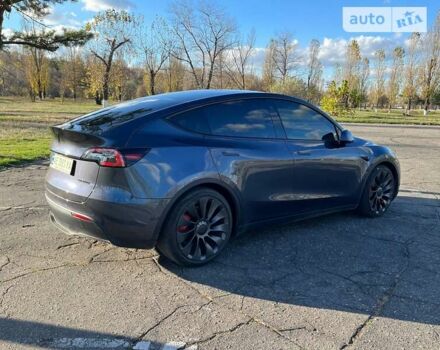 Серый Тесла Model Y, объемом двигателя 0 л и пробегом 17 тыс. км за 36800 $, фото 3 на Automoto.ua