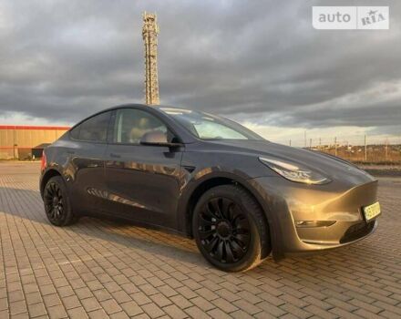 Сірий Тесла Model Y, об'ємом двигуна 0 л та пробігом 45 тис. км за 32500 $, фото 20 на Automoto.ua