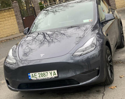 Серый Тесла Model Y, объемом двигателя 0 л и пробегом 10 тыс. км за 55000 $, фото 10 на Automoto.ua