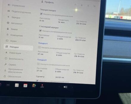 Серый Тесла Model Y, объемом двигателя 0 л и пробегом 32 тыс. км за 27500 $, фото 11 на Automoto.ua