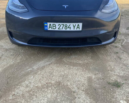Серый Тесла Model Y, объемом двигателя 0 л и пробегом 30 тыс. км за 45999 $, фото 4 на Automoto.ua