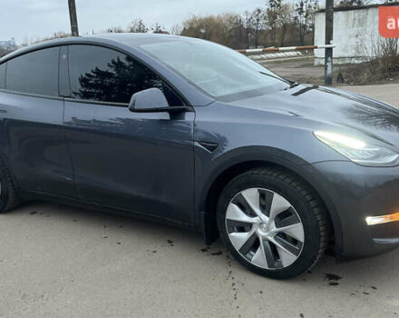 Серый Тесла Model Y, объемом двигателя 0 л и пробегом 48 тыс. км за 29000 $, фото 3 на Automoto.ua