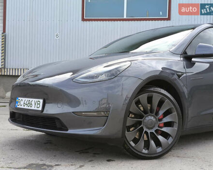 Сірий Тесла Model Y, об'ємом двигуна 0 л та пробігом 79 тис. км за 25900 $, фото 6 на Automoto.ua
