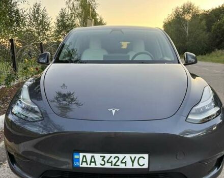 Серый Тесла Model Y, объемом двигателя 0 л и пробегом 57 тыс. км за 28300 $, фото 19 на Automoto.ua