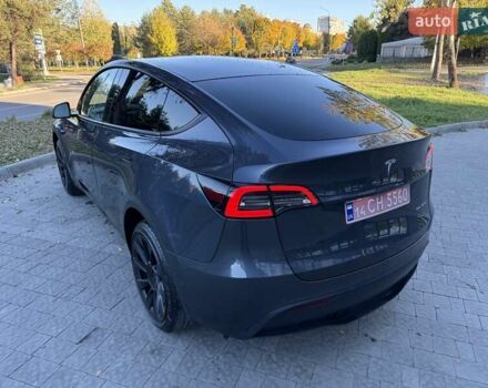 Серый Тесла Model Y, объемом двигателя 0 л и пробегом 38 тыс. км за 24999 $, фото 16 на Automoto.ua