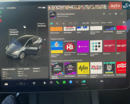 Сірий Тесла Model Y, об'ємом двигуна 0 л та пробігом 59 тис. км за 26900 $, фото 29 на Automoto.ua