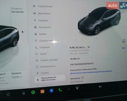 Сірий Тесла Model Y, об'ємом двигуна 0 л та пробігом 79 тис. км за 29500 $, фото 8 на Automoto.ua