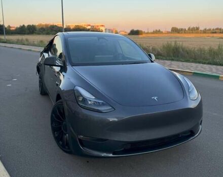 Серый Тесла Model Y, объемом двигателя 0 л и пробегом 82 тыс. км за 22300 $, фото 19 на Automoto.ua
